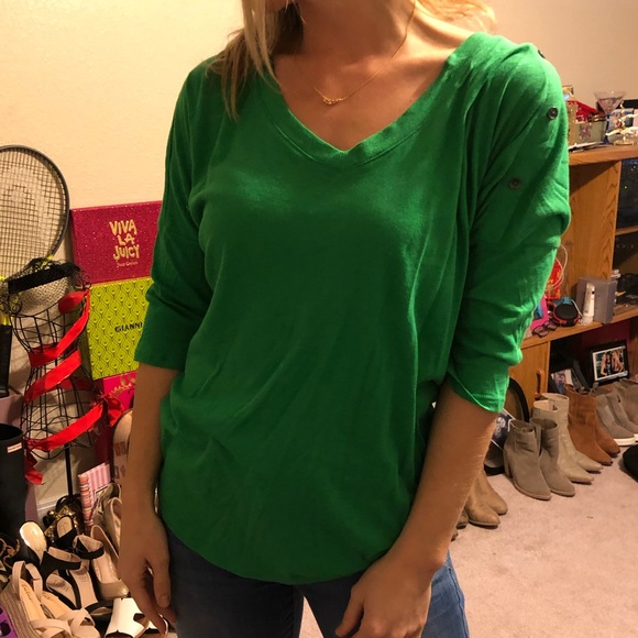 Express Green Tee - Picture 3 of 6